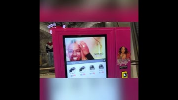 Hair Extensions Smart Vending Machine