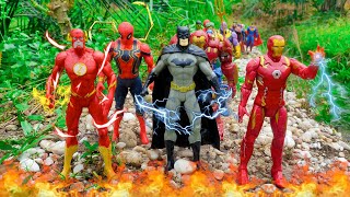 AVENGERS TOYS/action figures/unboxing /cheap price/iron Man, Hulk, Thor, the flash, Spiderman,toys