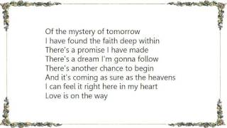 Céline Dion - Love Is on the Way Lyrics