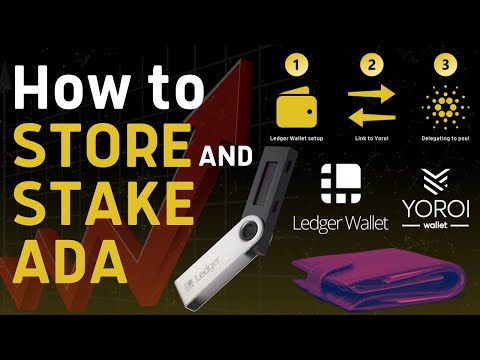 Cara MENYIMPAN & MEMPERTARUHKAN Cardano ADA di Dompet Perangkat Keras | Tutorial Pemula Ledger Nano S Langkah demi Langkah