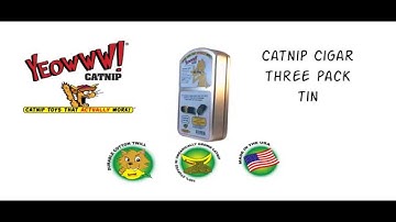 Yeowww! Catnip - Cigar Three Pack Tin