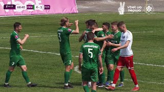 Прикарпаття-ЗСУ - Гірник-Спорт - 6:1. VBET UA Перша. Група «Вибування». 5 тур (огляд матчу)