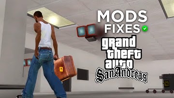 Como Descargar e Instalar Mods y Fixes para arreglar GTA:SA