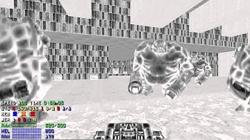 Doom 2 - Slaughterfest 2012 - Map 06 - UV Speed (TAS) in 1:22