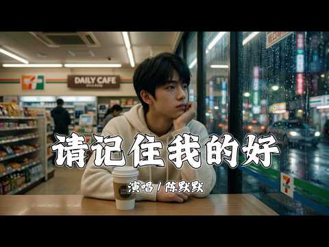 请记住我的好 - 陈默默「请记住我的好 或者记住我就好，别让我的眼泪 在夜里偷偷的掉」【動態歌詞/Lyrics】