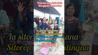 Umpasa sian hula hula manggabei pamoruonma#shorts