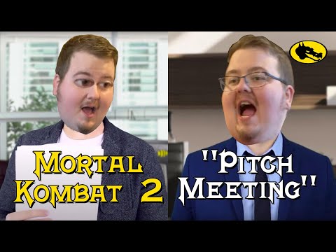 Mortal Kombat 2 “Pitch Meeting” | ETN