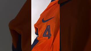 Virgil van Dijk Netherlands Euro 2024 Home Jersey! 🇳🇱🔥