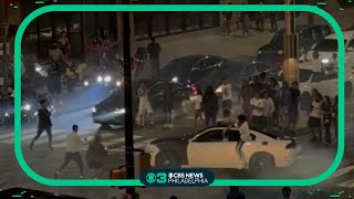 Several officers injured as police try to disperse crowds in North Philadelphia