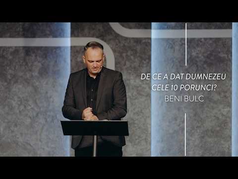 Why did God give the 10 commandments? - Beni Bulc
