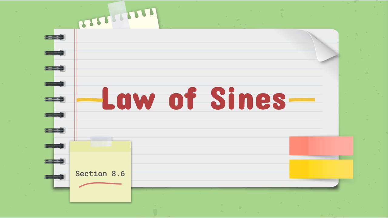 8.6 Law of Sines Ambiguous Case - YouTube