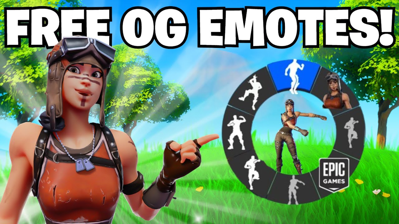 NEW FREE EMOTE MAP! - YouTube