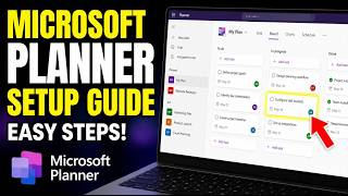 How to setup Microsoft Planner for simple task management - Easy Tutorial