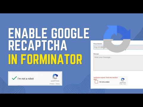 How to add recaptcha to forminator plugin | wordpress tutorial