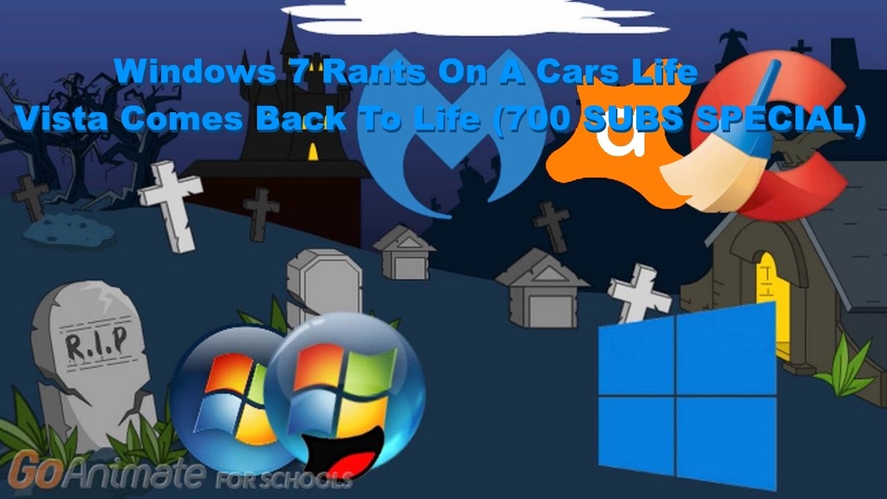 Windows 7 Rants On A Cars Life / Vista Comes Back To Life (700 SUBS SPECIAL) - Thank you guys for 700 Subs  link to my twitter https://twitter.com/Mas2005D