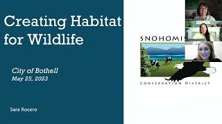 Backyard Wildlife Habitat Webinar - May 2023
