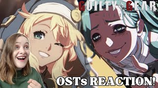 BEST OSTs SO FAR!! | First time reaction to GUILTY GEAR STRIVE OSTs (Character themes)