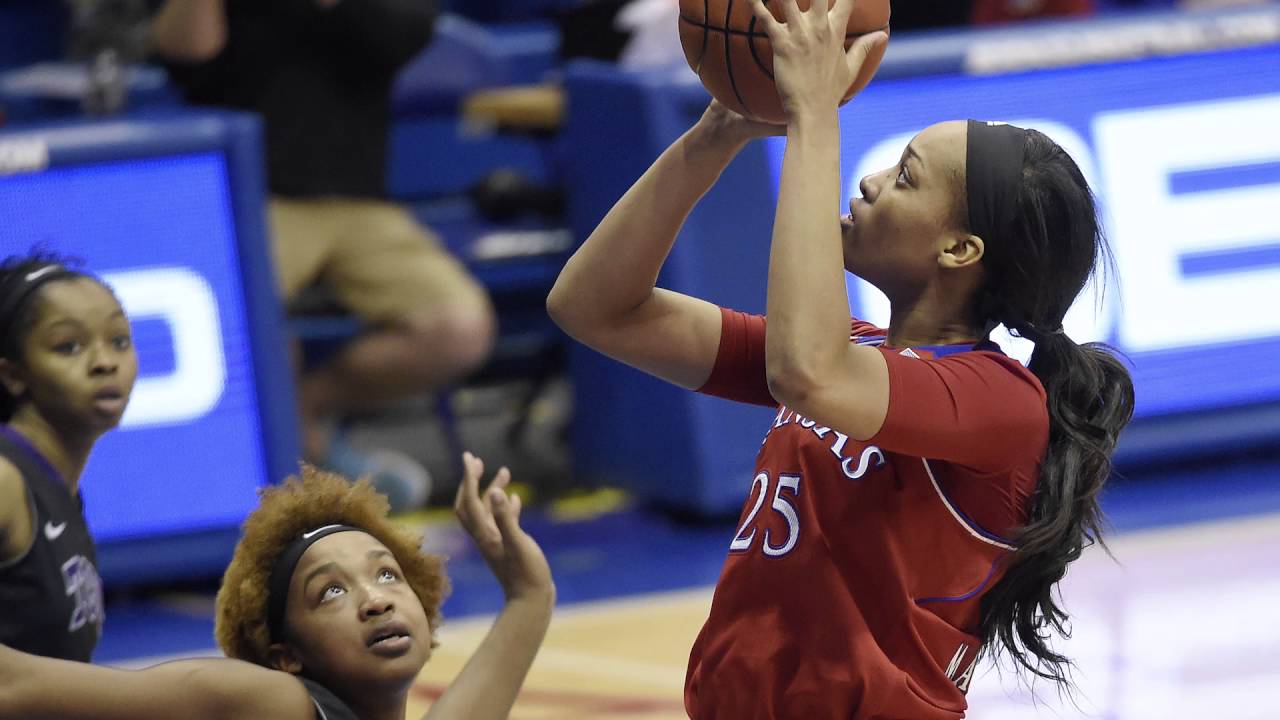 Kansas Student Athlete Caelynn Manning-Allen - Big 12 Champions For Life