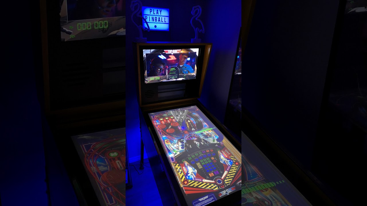 Top Gun visual pinball review YouTube