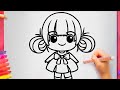 Come disegnare una Ragazza kawaii