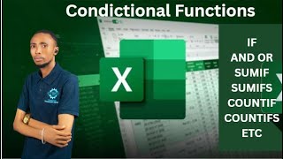 How to use conditional functions in excel