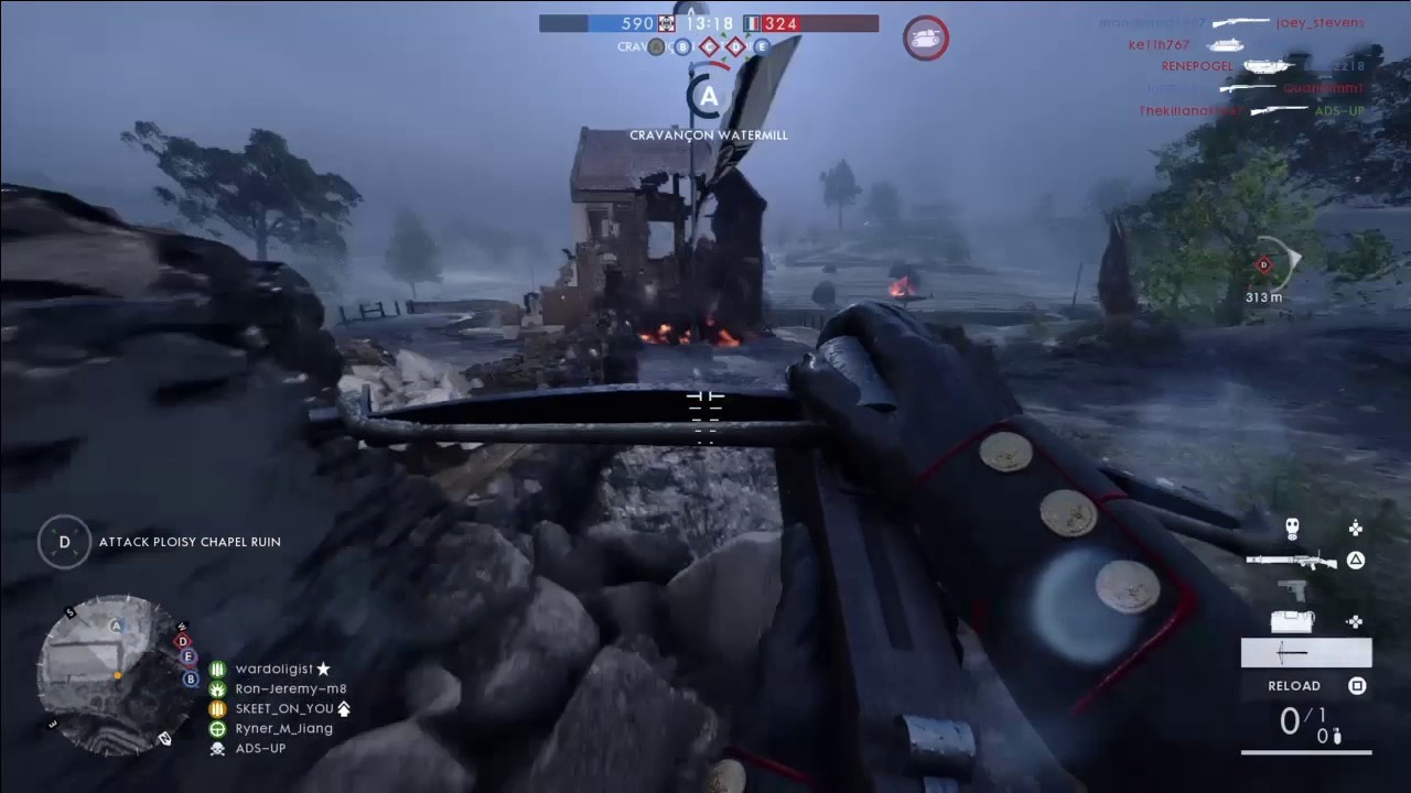 BattleField 1 They Shall not Pass premium early access Soissons gameplay