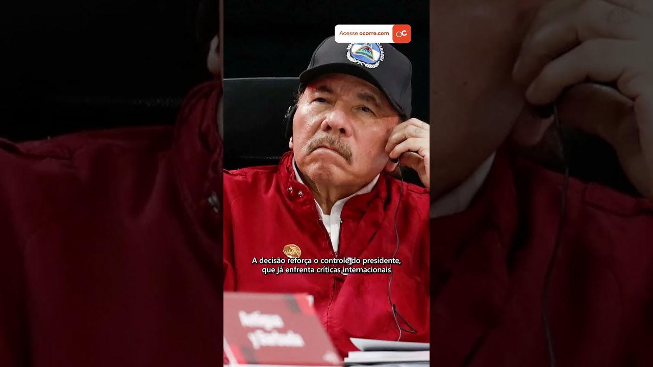 Daniel Ortega anuncia FIM DAS ELEIÇÕES NA NICARÁGUA e amplia controle do poder