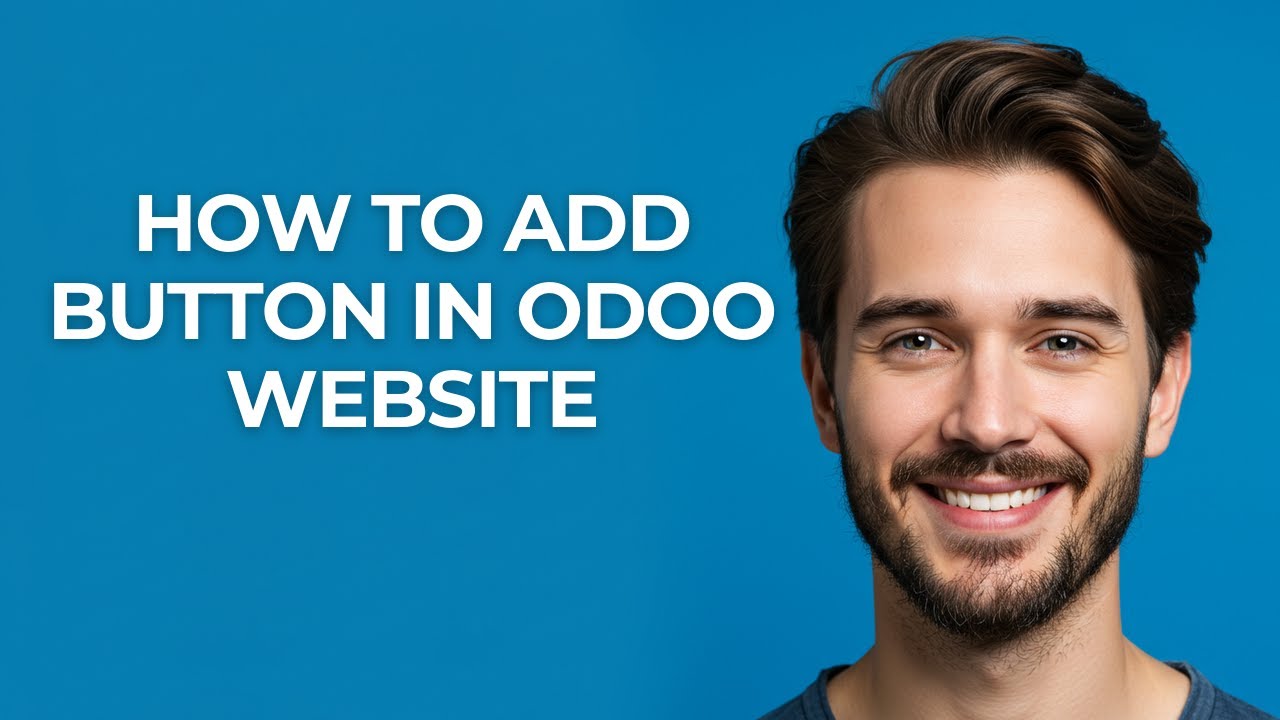 How To Add Button In Odoo Website - UPDATED! - YouTube