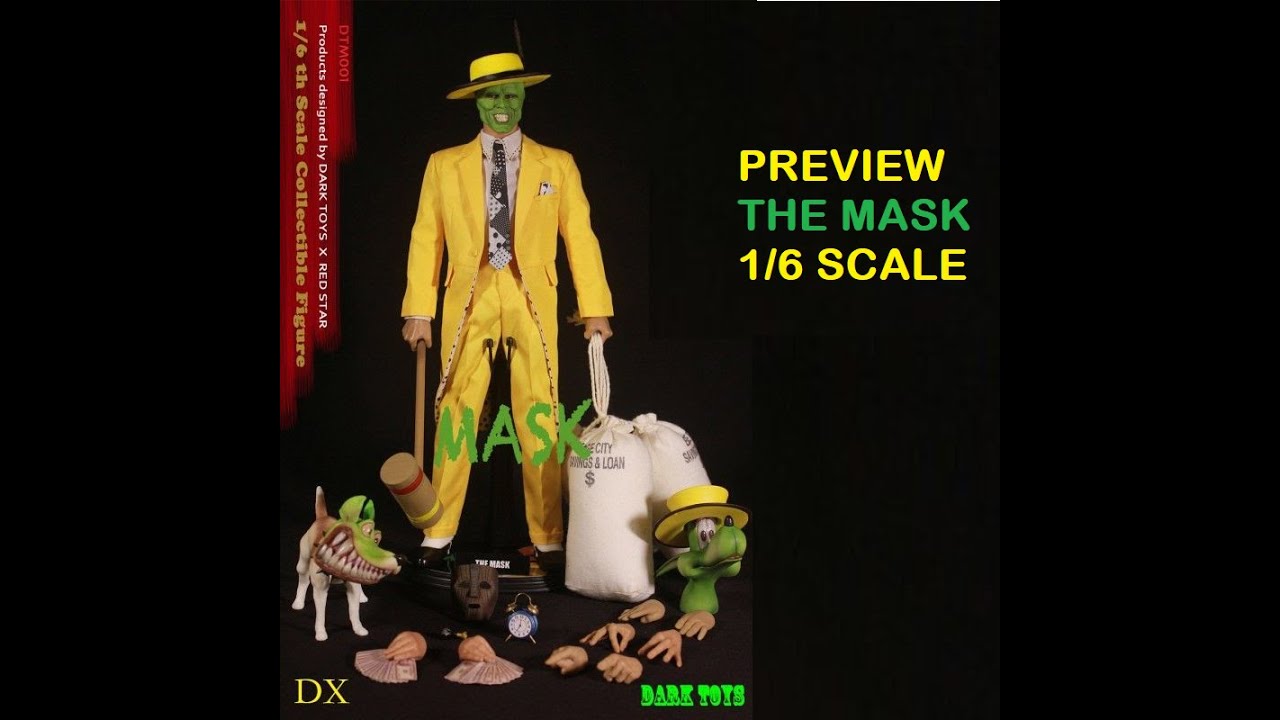 Preview Dark Toys THE MASK DX 1/6 scale BETTER THAN THE ASMUS TOYS