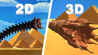 Death Worm 3D For Android Gameplay 2024 Fanmade screenshot 4