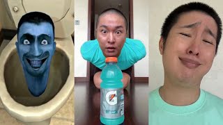 CRAZIEST Sagawa1gou Funny TikTok Compilation | Try Not To Laugh Watching Cactus Dance Challenge 2024