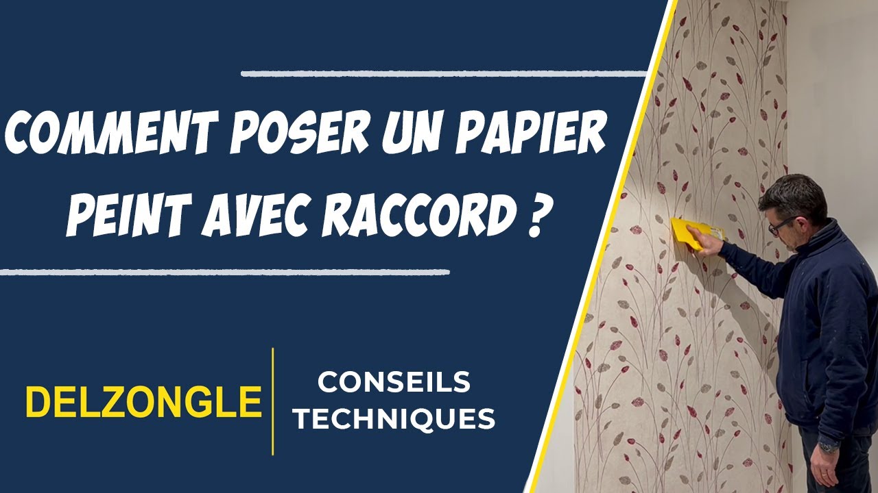Poser un Papier Peint Intissé avec Raccord Conseils Technique — free download