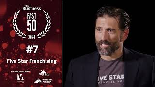 Five Star Franchising named to @UtahBusiness  Fast 50 list for third year in a row!