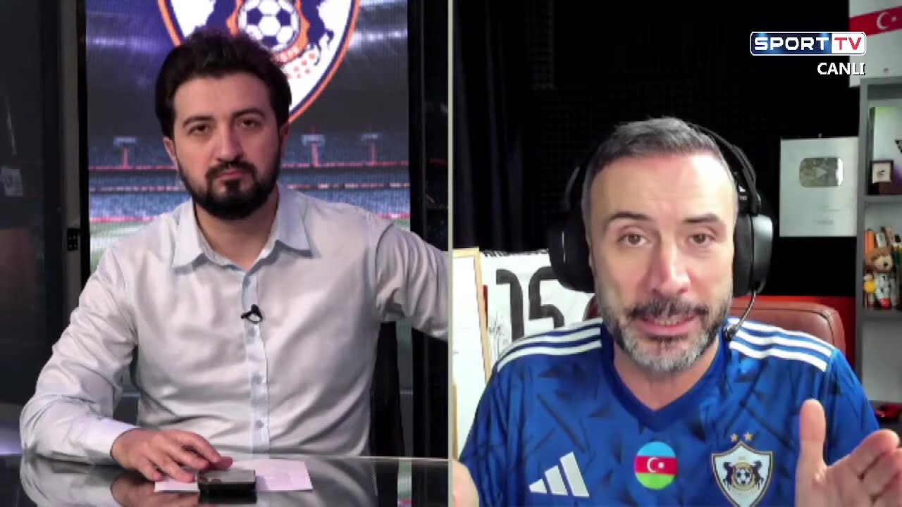 Sport Tv-nin canlı efirində Ertem Şener "Qarabağ"dan danışır  