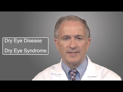 Video: Dry Eye Syndrome Hos Katter