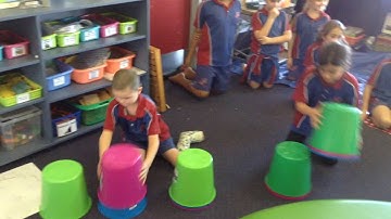 Room 5 Bucket Stacking
