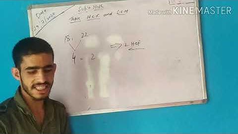 JKSSB  CLASS  4th HCF LCM