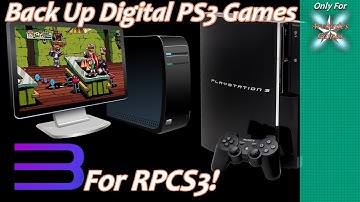 How To Back Up Your Digital PS3 Games For RPCS3! - Modded PS3 Required