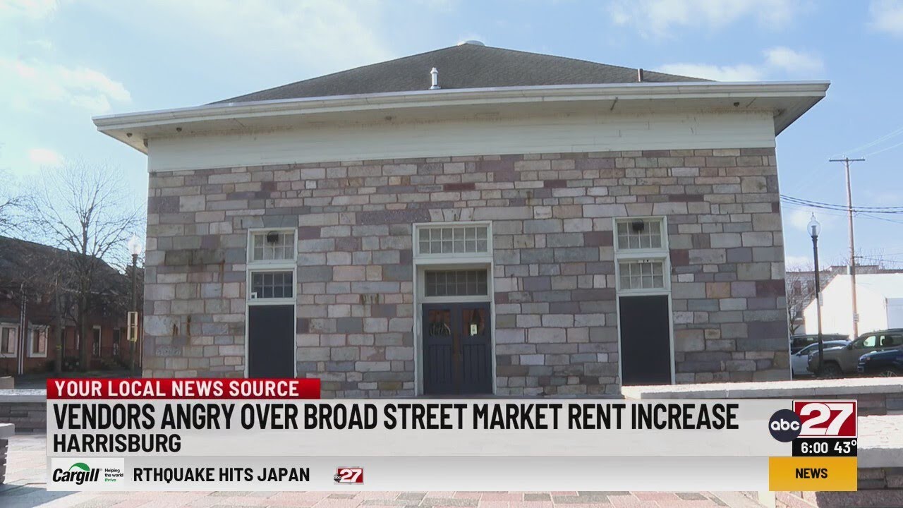 Vendors speaking out over Broad Street Market rent increase