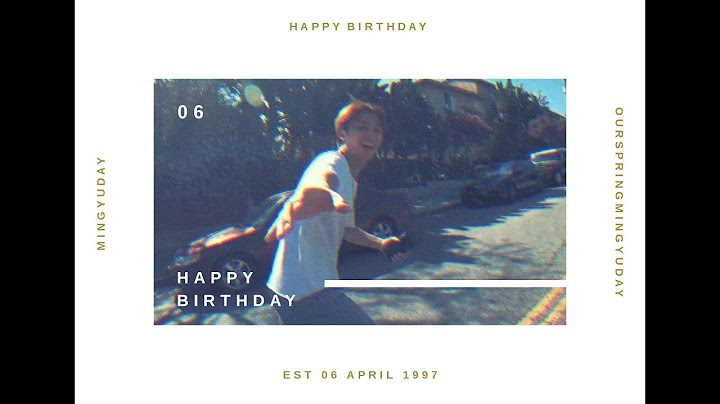 MINGYU DAY-200406#봄처럼_따스한_민규야_생일축하해 [Best Part]