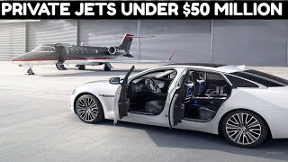 5 LUXURY PRIVATE JETS UNDER $50 MILLION | 2020-2021