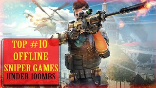 top #10 best Offline sniper game for android new #games under 100 MBs #snipergames screenshot 4