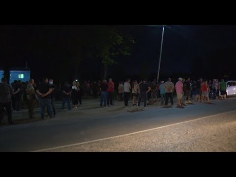 ფოთის შესასვლელში ტრაილერის მძღოლებმა კვლავ საპროტესტო აქცია გამართეს 10 06 20