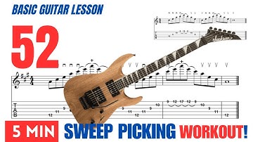 🔥Best 5-Minute Sweep Picking Workout!