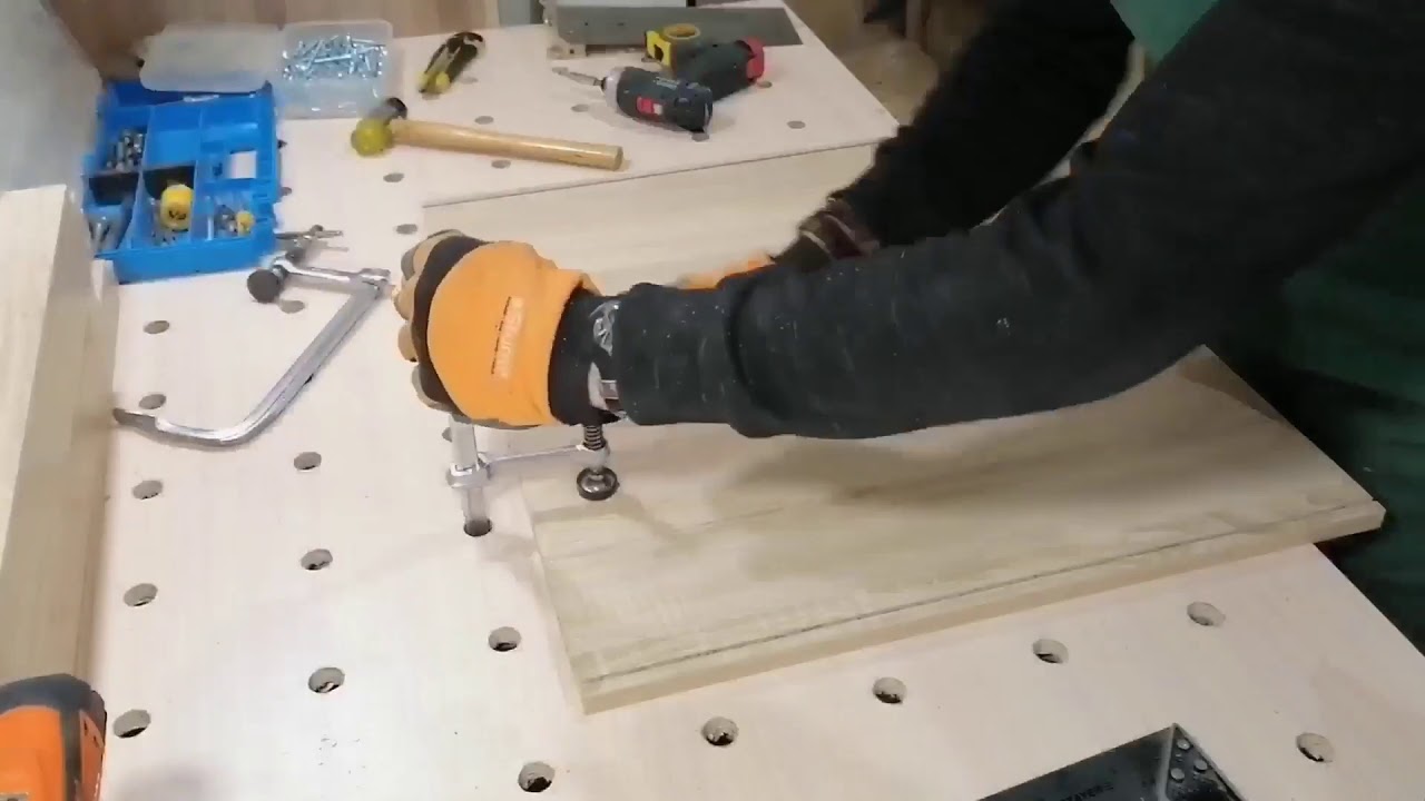 Сборка кухонных шкафов на ламели. 👍 - YouTube