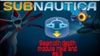 !!! Making the seamoth depth module mk2 and mk3 !!! Live Subnautica !!! Ep 9!!!