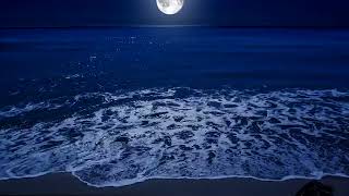 Sleep For 10 Hours Straight, High Quality Stereo Ocean Sounds Of Rolling Waves For Deep Sleeping