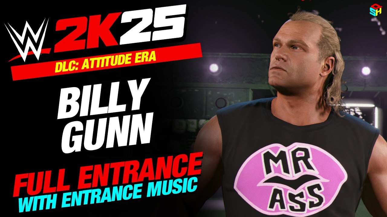 BILLY GUNN DLC WWE 2K25 ENTRANCE - 