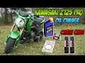 2016-2021 Kawasaki Z125 PRO Oil Change & Chain Lube Guide