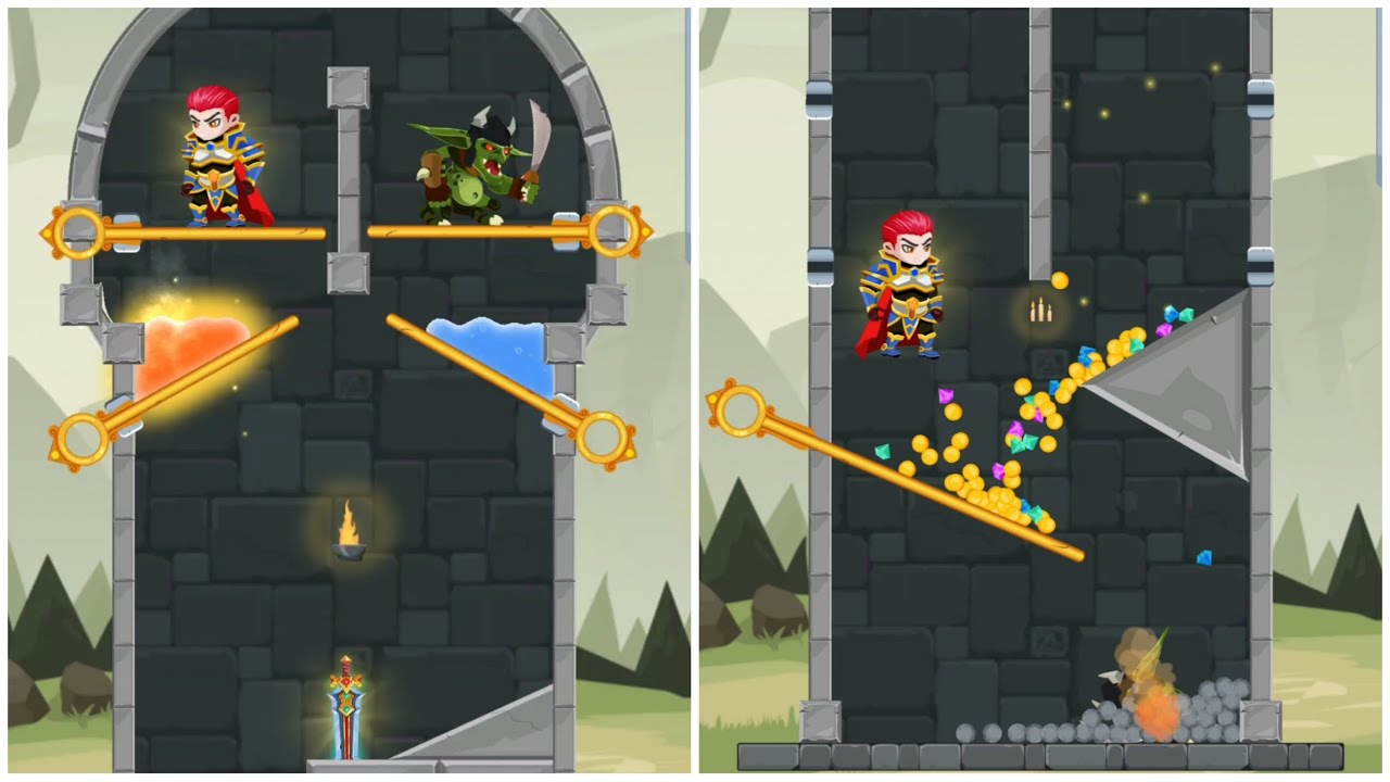 HERO RESCUE FUNNY GAME PLAY #10 | TEST IQ GAME ON ANDROID/IOS